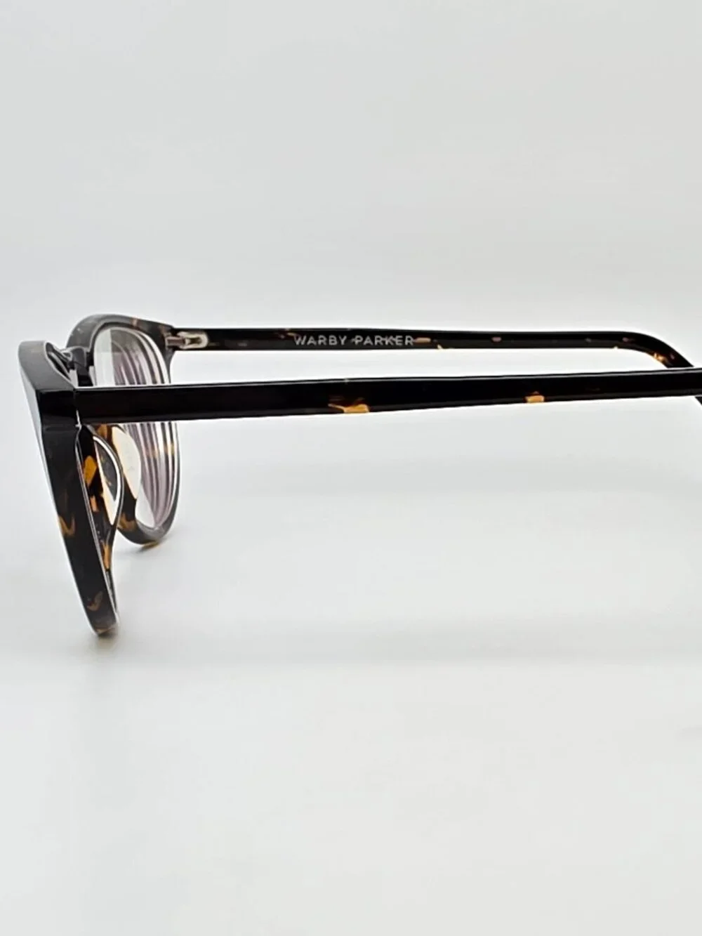 Warby Parker Haskell 200 Whiskey Tortoise Eyeglasses Frame w/ Case 49-22-145